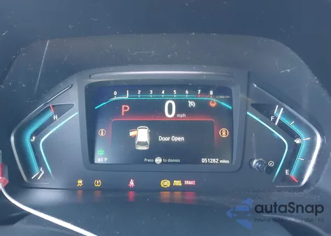 2022 Honda Odyssey Touring z USA, uszkodzony, nr VIN 5FNRL6H82NB018231